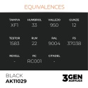 AK Interactive AK-11029 BLACK – INTENSE