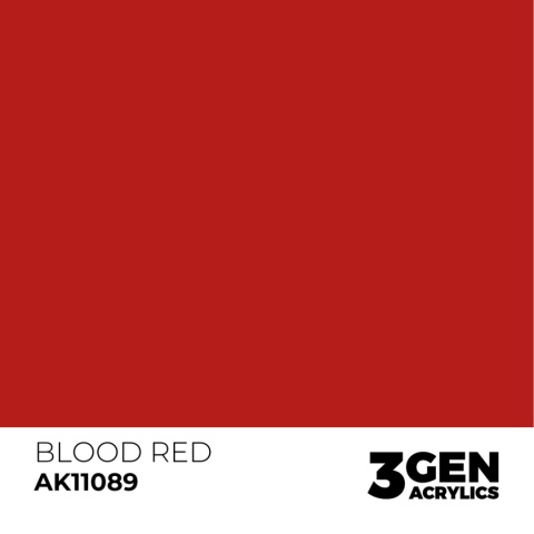 AK Interactive AK-11089 BLOOD RED – STANDARD