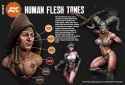AK-Interactive AK 11603 Human Flesh Tones Set