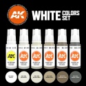 AK-Interactive AK 11609 White Colors Set