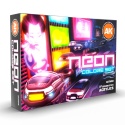 AK-Interactive AK 11610 Neon Colors Set