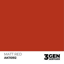 AK Interactive AK11092 MATT RED – STANDARD