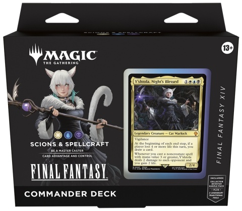 MTG Magic The Gathering - Final Fantasy Scions & Spellcraft Commander Deck