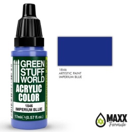 Green Stuff World 1846 Acrylic Color IMPERIUM BLUE