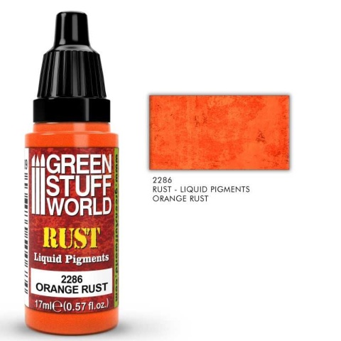 Green Stuff World 2286 Liquid Pigments ORANGE RUST