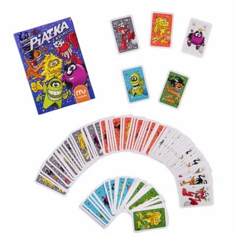 Piątka z kosmosu. Pozaziemska gra karciana