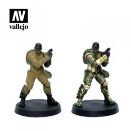 Vallejo 70237 Zestaw 8 farb + figurka Haqqislam
