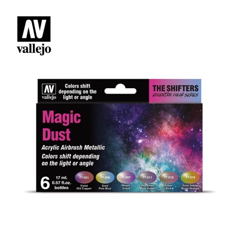 Vallejo 77090 Zestaw 6 farb - Magic Dust