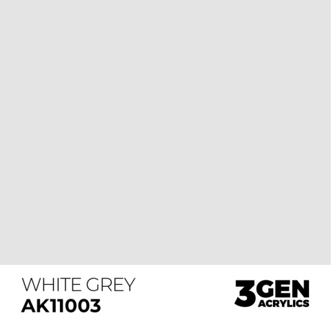 AK Interactive AK-11003 WHITE GREY – STANDARD