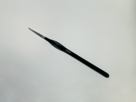 Pędzel 00000 z włosiem syntetycznym