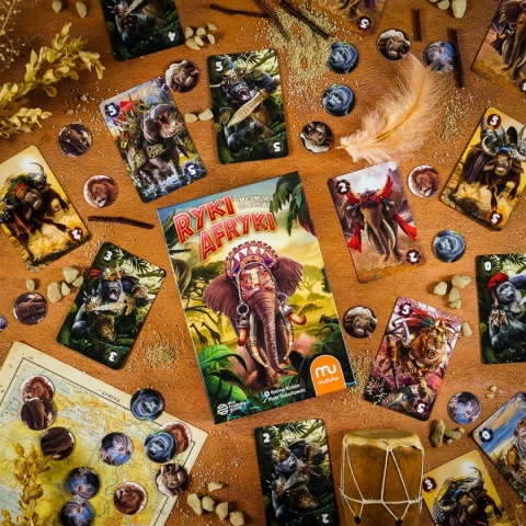 Ryki Afryki: emocjonująca gra karciana