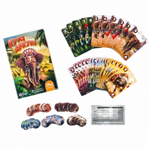 Ryki Afryki: emocjonująca gra karciana