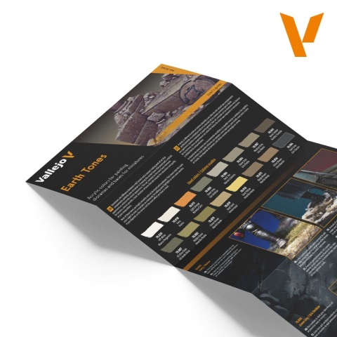 Vallejo 70141 Zestaw 16 farb - Earth Tones