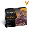 Vallejo 70141 Zestaw 16 farb - Earth Tones