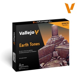 Vallejo 70141 Zestaw 16 farb - Earth Tones