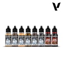 Vallejo 70201 Zestaw 8 farb Utility Paint Set WWII & WWIII