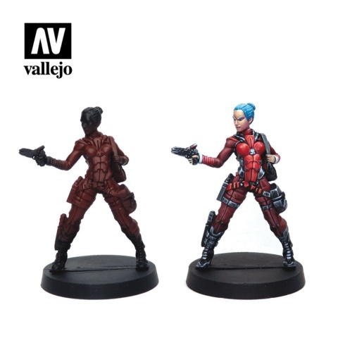 Vallejo 70233 Zestaw Nomads 8 farb + figurka Algucui