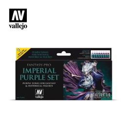 Vallejo 74104 Zestaw 8 farb - Imperial Purple