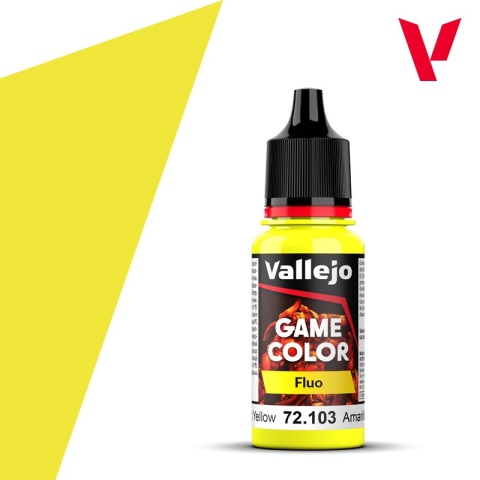 Vallejo 72103 Fluorescent Yellow