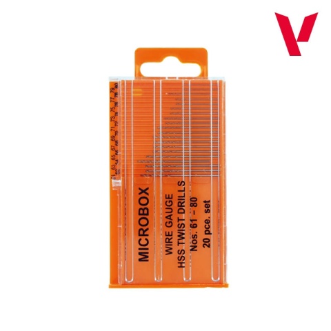 Vallejo T01002 Zestaw 20 wierteł nr. 61-80